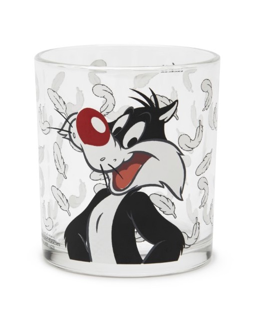 Excelsa set 6 bicchieri Looney Tunes  Titti e Silvestro cl 25